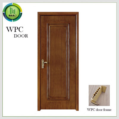 سعر جيد OEM WPC عادي أبواب WPC النمل الأبيض والدليل ، باب الخشب الصلب العادي للفيلا الانترنت