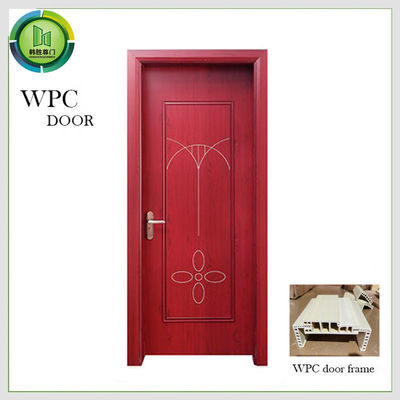 سعر جيد التصميم الحديث WPC الخشب الباب النمل الأبيض مقاومة استخدام غرفة النوم المانع للحريق الانترنت