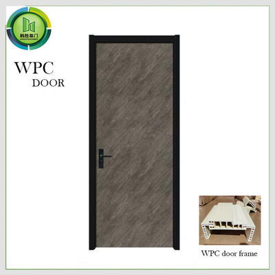 سعر جيد Upvc المركب WPC الصلبة البلوط الأبواب الداخلية مقاومة النمل الأبيض للشقة الانترنت