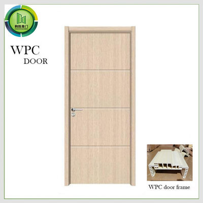 سعر جيد النمل الأبيض والدليل على WPC باب الخشب PVC الانتهاء من استخدام غرفة نوم مثبطات الحريق الانترنت