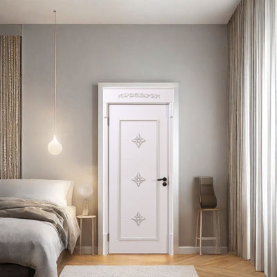 سعر جيد Modern and Durable WPC Interior Door for Residential and Commercial Direct Selling Formaldehyde-Free and Low Maintenance الانترنت