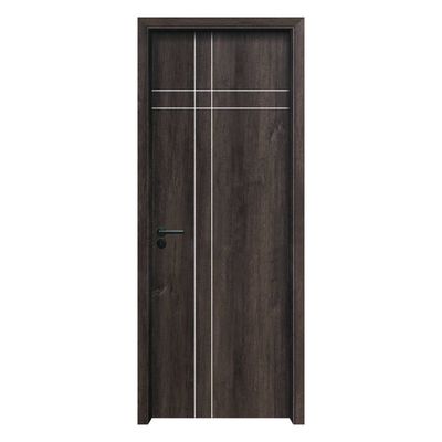 سعر جيد Modern WPC Glass Door with Painting PVC Laminated and Heat Transfer Surface Finishes for Stylish Spaces الانترنت