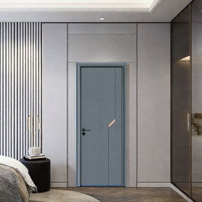 سعر جيد WPC Hollow Door Durable and Soundproof Solution for Residential and Commercial Spaces الانترنت