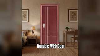 باب مجوف WPC: متين مقاوم للرطوبة وعازل للصوت