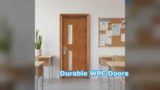 أبواب داخلية WPC متينة للمنازل الحديثة