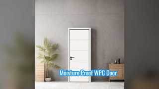 WPC باب مجوف للرطوبة العزل الحراري