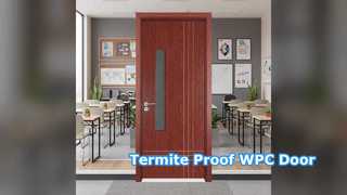 WPC زجاج الباب النمل الأبيض العفن والدليل على كفاءة في استخدام الطاقة